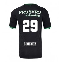 Moški Nogometni dresi Feyenoord Santiago Gimenez #29 Gostujoči 2024-25 Kratek Rokav